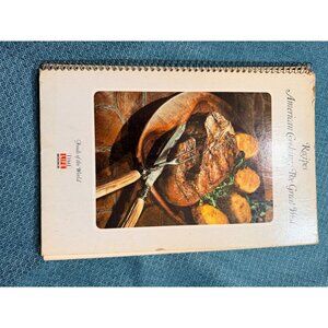 American Cooking The Great West Time-Life Foods Of The World Spiral-Bound Cookbo